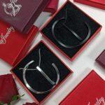 جعبه طلا و جواهر مناسب نیم ست، النگو، بنگل کد 9880 - Image 3