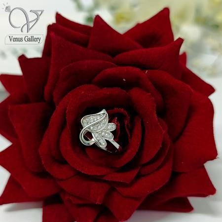 7-5.jpg انگشتر نقره جواهری پرنگین ظریف و دخترانه 5477 - Image 1