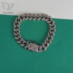 دستبند کارتیر فول نگین 12 میل کد 9842 - Image 2