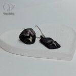 ست گردنبند و انگشتر نقره مردانه طرح عقاب تمام مشکی با نگینهای اتمی کد 8393 - Image 3