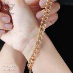 دستبند کارتیر نگین دار طرح جواهر