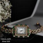 ساعت مچی عثمانی با سنگ عقیق سبز - Image 3