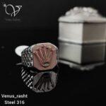 انگشتر رولکس مردانه استیل - Image 3