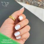 انگشتر طرح گیس استیل - Image 4