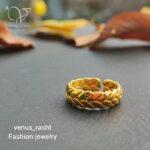 انگشتر طرح گیس استیل - Image 5