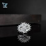 انگشتر نقره جواهری پرنگین - Image 3