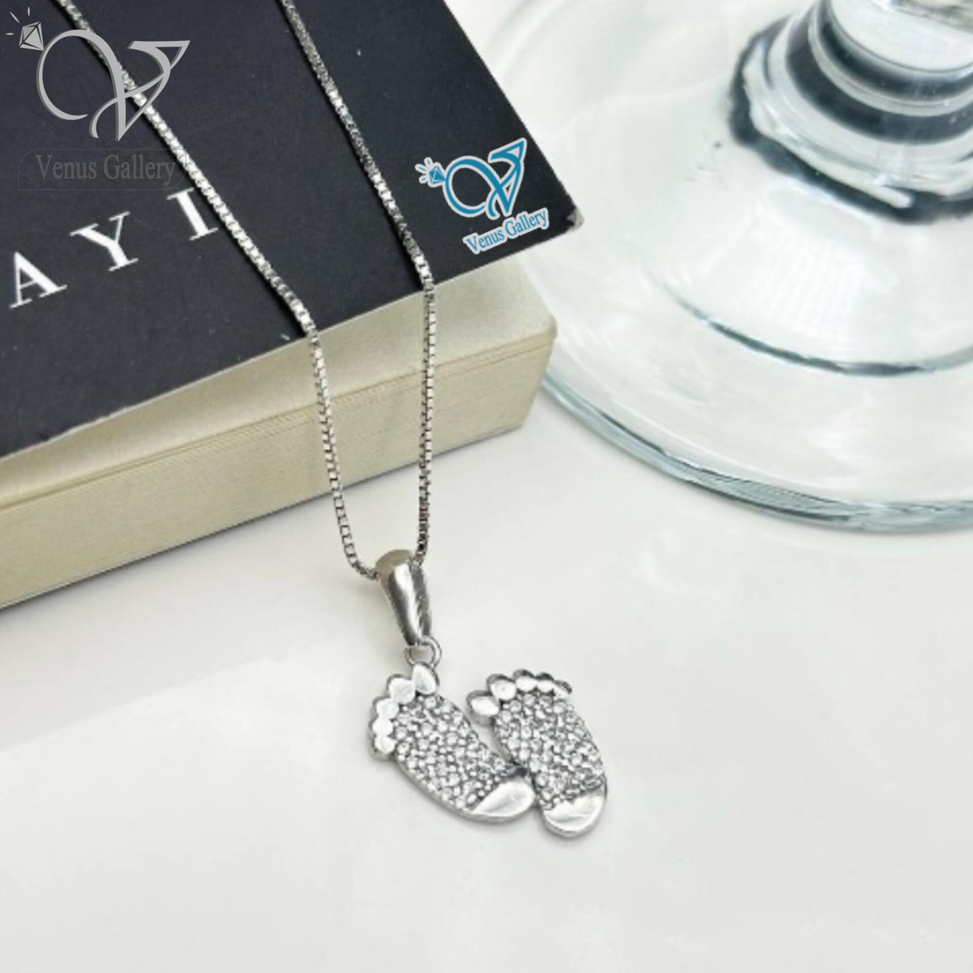 InShot_20230511_192020587.jpg مدال نقره طرح رد پا کد 1655 - Image 1