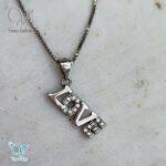 مدال نقره طرح love