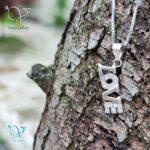 مدال نقره طرح love - Image 5