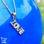 مدال نقره طرح love - Image 4