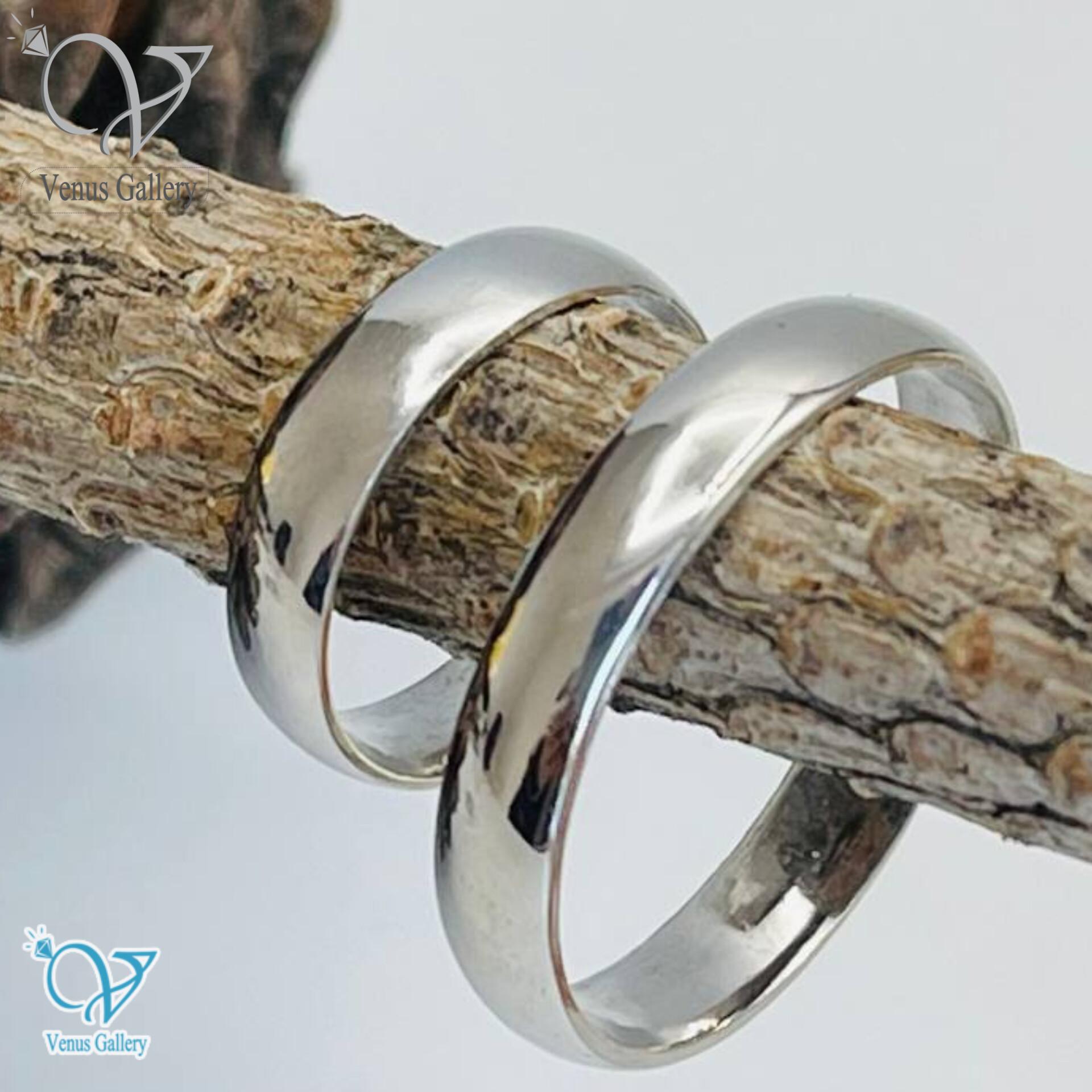 InShot_20230515_184023713.jpg حلقه ست نقره رینگی و ساده - Image 1