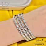 النگو نقره باریک دخترونه کد 1118 - Image 3