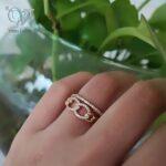 انگشتر ژوپینگ زنانه طرح کارتیر مدل بی نهایت - Image 5