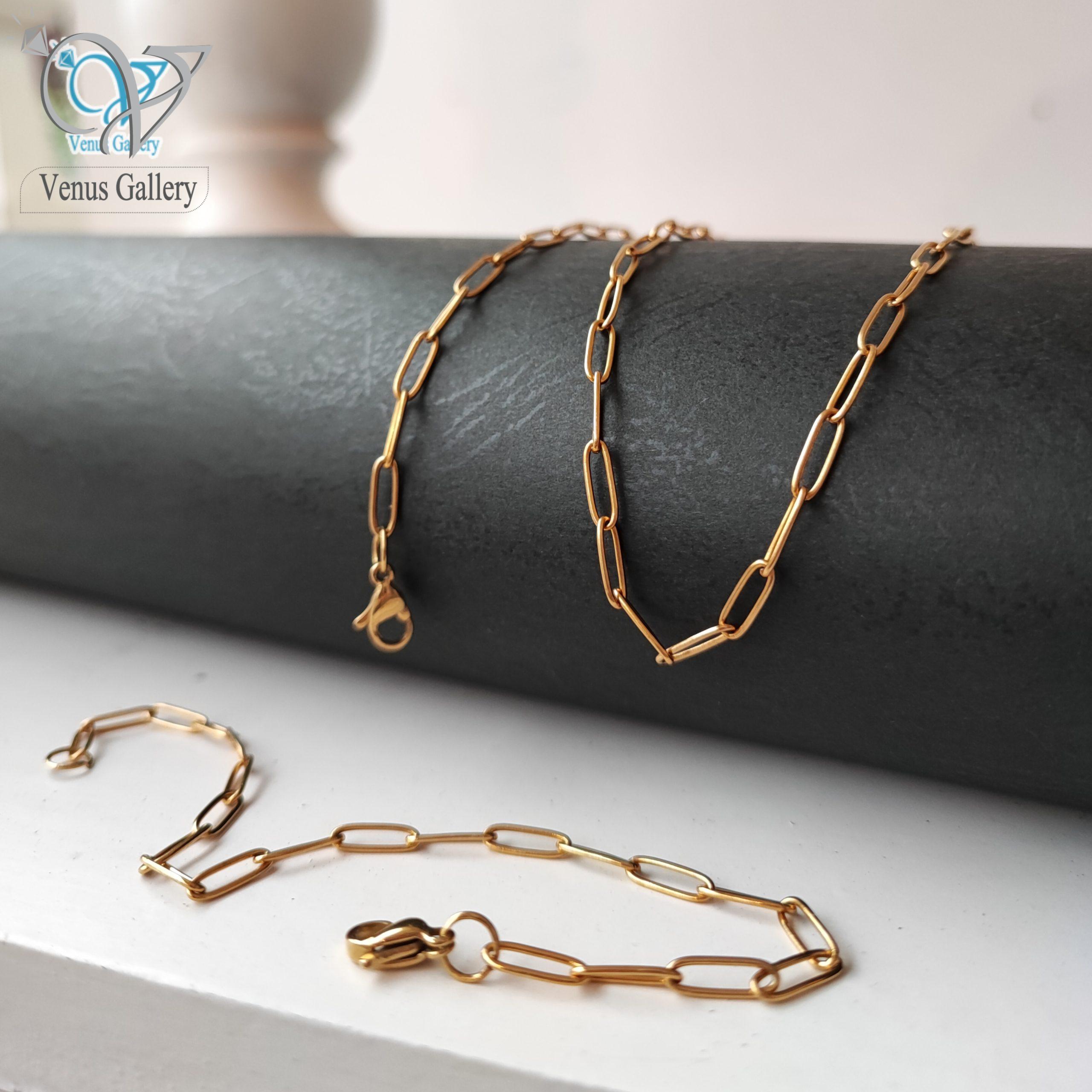 InShot_20230627_212604398-scaled-2.jpg ست زنجیر و دستبند استیل ارزان - Image 1