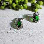 گوشواره نقره غوره ای