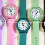 ساعت بولون رنگ پاستلی