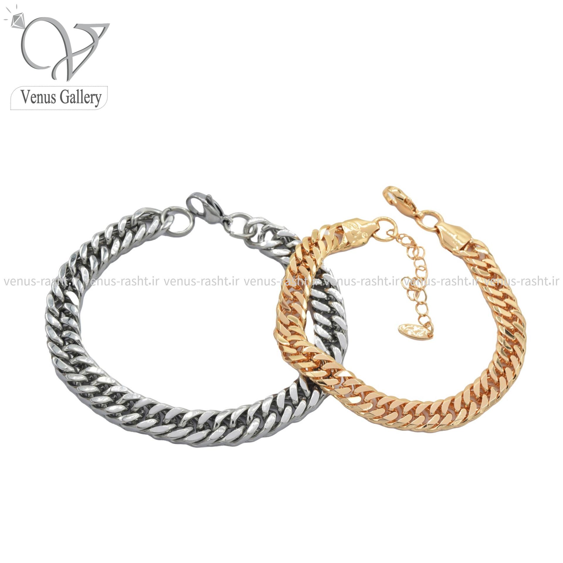 InShot_۲۰۲۳۰۹۱۱_۱۶۵۹۰۲۰۷۰.jpg دستبند ست استیل کارتیر - Image 1