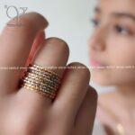 انگشتر چند حلقه استیل کد 2558 - Image 3