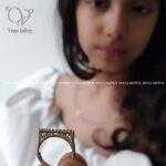 انگشتر ژوپینگ نگین الماسی ظریف - Image 3