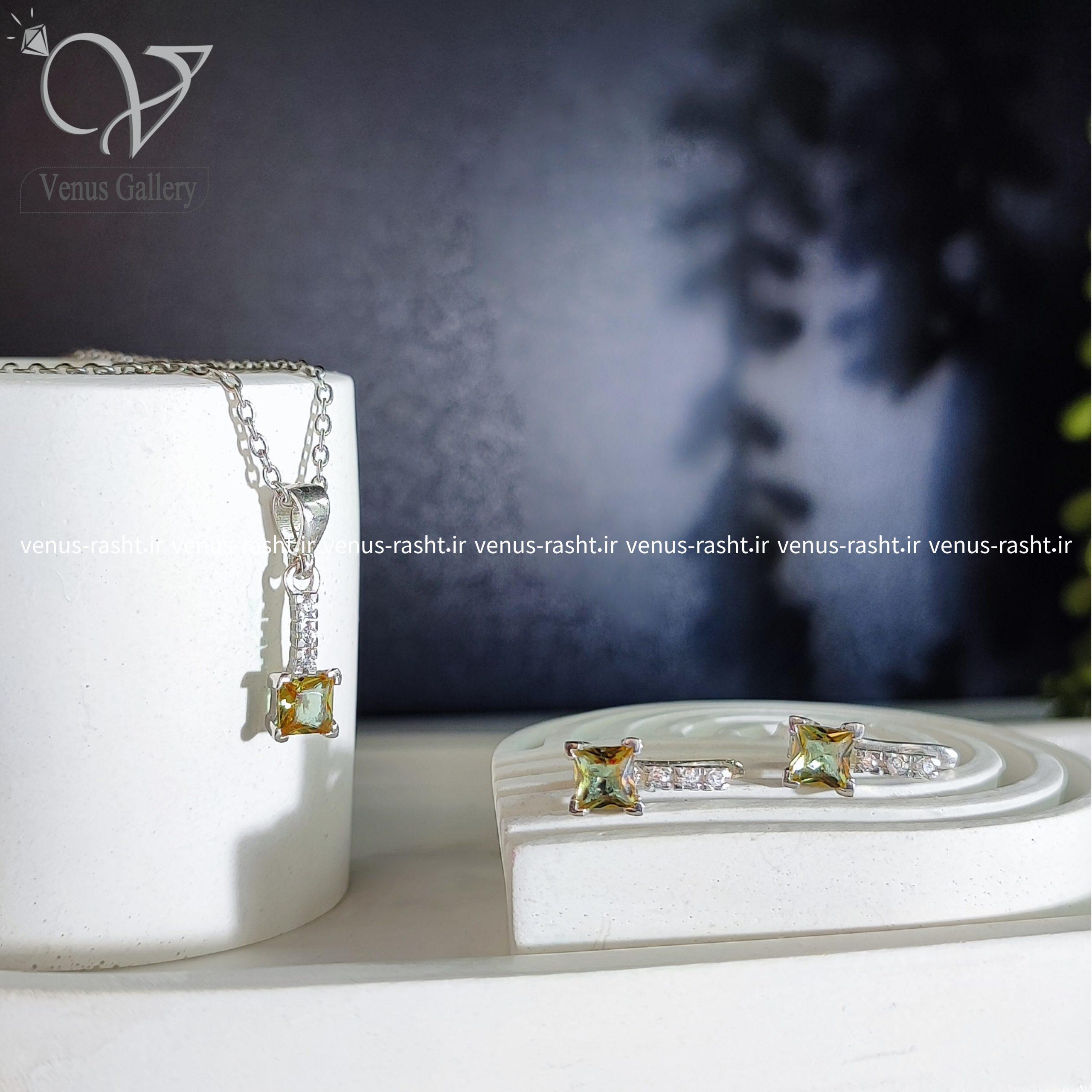 InShot_۲۰۲۳۱۰۰۱_۱۲۱۴۴۰۶۳۷-scaled-1.jpg نیم ست نقره ظریف دخترونه نگین زرد - Image 1