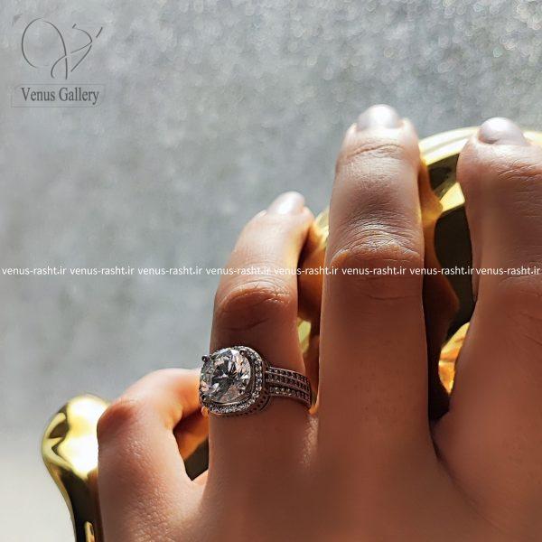 InShot_۲۰۲۳۱۰۲۲_۰۰۴۳۴۹۶۶۱-600x600-1.jpg انگشتر تک نگین نقره کد 1671 - Image 1