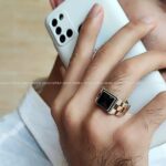 انگشتر نقره مردانه مدل رولکس کد 3023