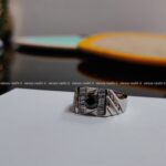 انگشتر نقره مردانه اسپرت جایگزین حلقه ازدواج کد 4756 - Image 3