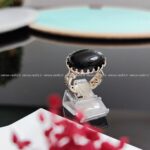 انگشتر نقره مردانه سنگ اونیکس 4721