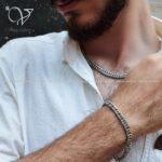 نیم ست استیل پسرانه طرح کارتیه