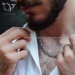 نیم ست استیل پسرانه طرح کارتیه - Image 2