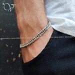 نیم ست استیل پسرانه طرح کارتیه - Image 3