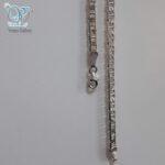 زنجیر نقره مردانه مدل تی ( مارینا) ایتالیایی کد 8382 - Image 3