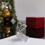 انگشتر نقره مردانه سنگ اونیکس طرح لوزی کد2971 - Image 2