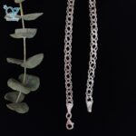 دستبندنقره مردانه ایتالیایی مدل کارتیر دوبل 5132 - Image 2