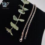 دستبند نقره مردانه ایتالیایی مدل دیپلمات کد 5180 - Image 2