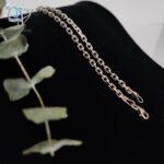 دستبند نقره مردانه ایتالیایی مدل دیپلمات کد 5180