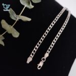 دستبند نقره مردانه کارتیه ژاپنی  کد 5187