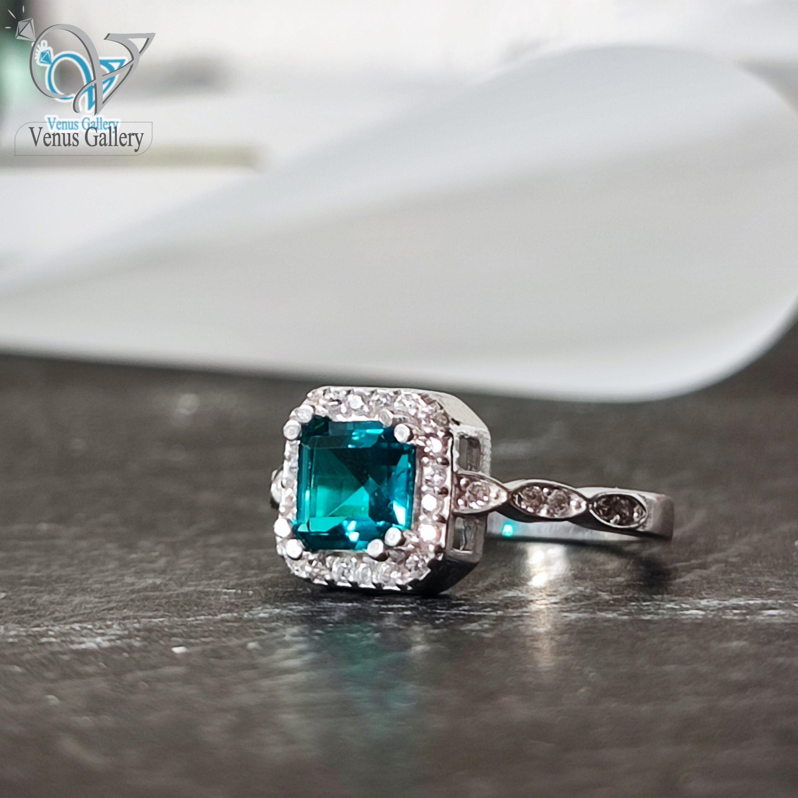 InShot_۲۰۲۴۰۲۱۴_۰۰۳۶۵۰۵۸۳-scaled-1.jpg انگشتر نقره جواهری ظریف نگین آبی کد 5321 - Image 1