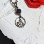 گردنبند نقره به صد زبان دنیا دوستت دارم طرح قوی عاشق کد5531 - Image 2