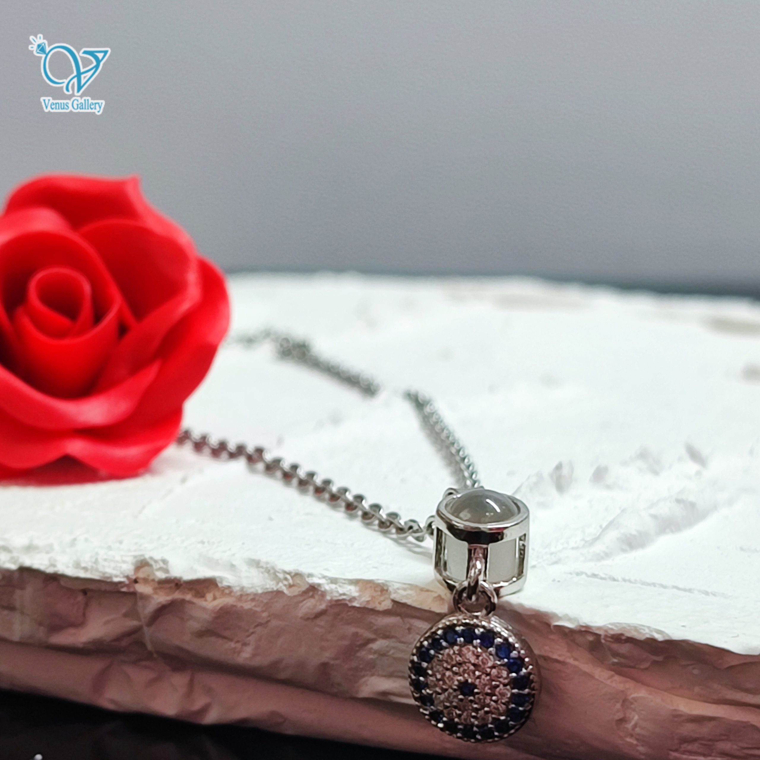 InShot_۲۰۲۴۰۲۲۷_۱۷۵۲۲۴۱۱۱-scaled-1.jpg گردنبند نقره به صد زبان دنیا دوستت دارم مدل چشم ونظر - Image 2