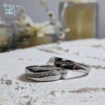 حلقه ست نقره نگین دار طرح طلا