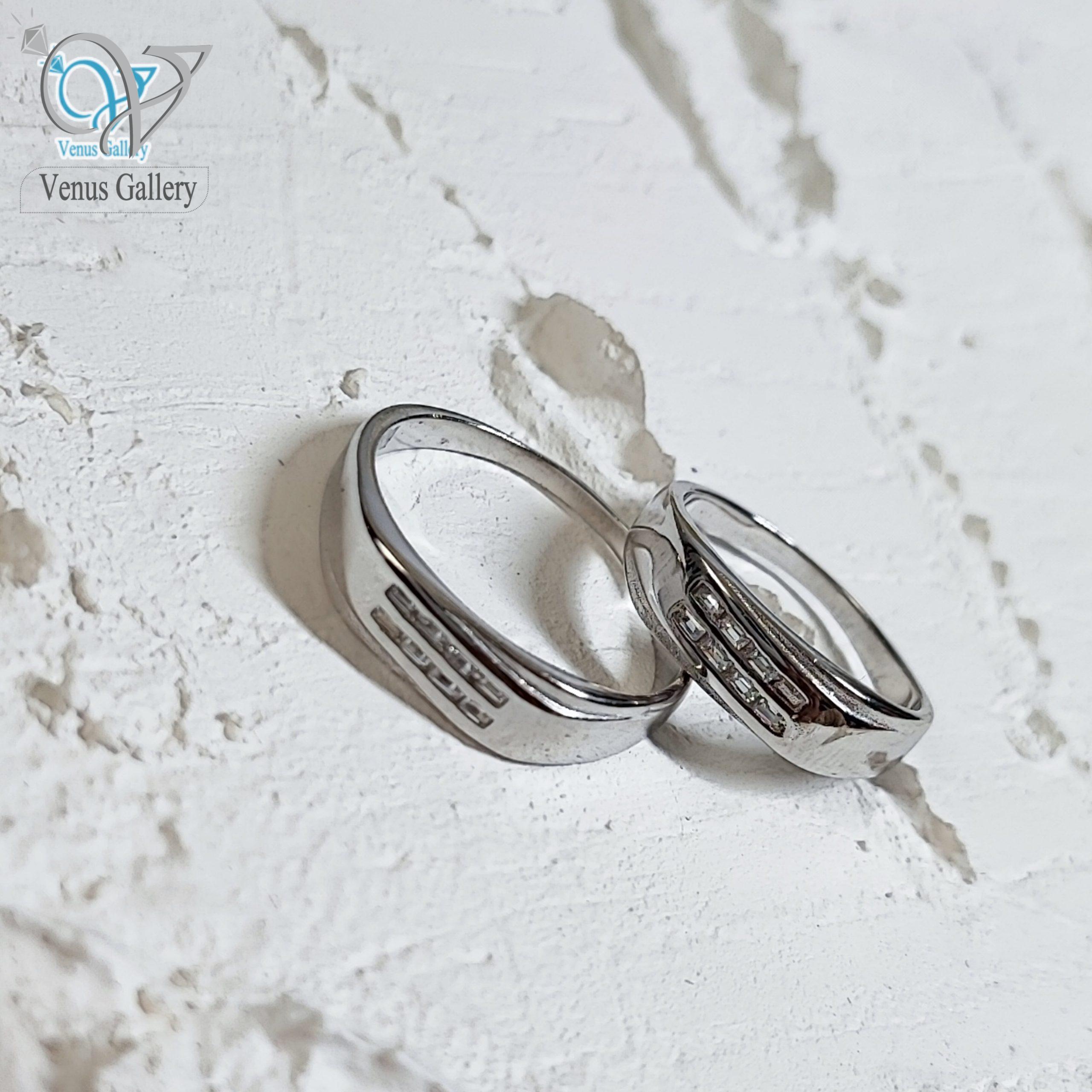 InShot_۲۰۲۴۰۲۲۹_۲۳۴۲۰۸۴۰۶-min-scaled-1.jpg حلقه ست نقره نگین باگت کج راه کد 5926 - Image 1