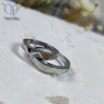 حلقه ست نقره طرح طلا سه بعدی جدید کد 5910 - Image 3