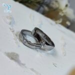 حلقه ست نقره ساده تک نگین جدید کد 5915 - Image 4