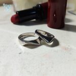 حلقه ست نقره طرح طلا کد 5568 - Image 5