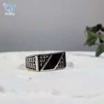 انگشتر نقره مردانه  کد 5936
