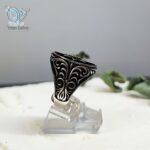 انگشتر نقره مردانه مدل ستاره هشت پر - Image 2