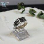 انگشتر نقره مردانه وارداتی جایگزین حلقه کد 6157 - Image 3