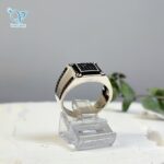 انگشتر نقره مردانه اسپرت بهترین جایگزین حلقه طلا کد 6226 - Image 2
