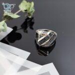 انگشتر نقره مردانه مناسب آقایان خوش سلیقه - Image 2